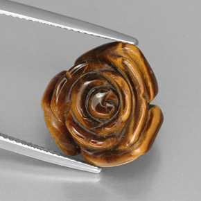 Tiger's eye naturale multicolore da 13,03 ct, forma fantasia, opaco