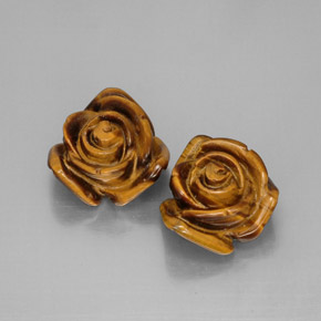 Tiger's eye naturale marrone da  ct, forma fantasia, opaco