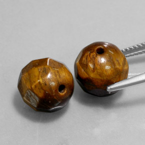 Tiger's eye naturale marrone da  ct, sfera / palla, opaco