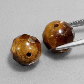 Gemme di Occhio di tigre Oro Marrone naturale da  ct, Sfera, Opaco