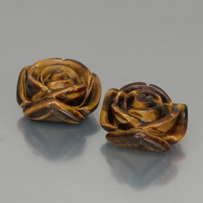 Gemme di Occhio di tigre Oro Marrone naturale da  ct, Forma fantasia, Opaco