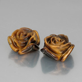 Tiger's eye naturale marrone da  ct, forma fantasia, opaco