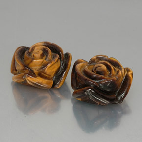 Tiger's eye naturale marrone da  ct, forma fantasia, opaco