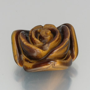 Tiger's eye naturale nero da 11,96 ct, forma fantasia, opaco