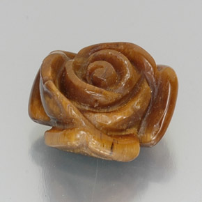 Occhio di tigre Marrone medio naturale da 9.87 ct, Forma fantasia, Opaco