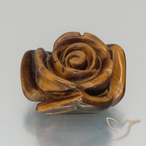 Occhio di tigre Marrone caldo naturale da 12.17 ct, Taglio a fantasia, Opaco