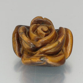 Tiger's eye naturale marrone da 12,16 ct, forma fantasia, opaco