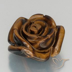 Occhio di tigre Marrone medio-scuro naturale da 12.11 ct, Taglio a fantasia, Opaco