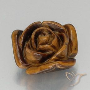 Occhio di tigre Marrone medio naturale da 11.36 ct, Taglio a fantasia, Opaco