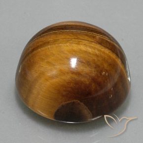 Occhio di tigre Pan di zenzero marrone naturale da 36.10 ct, Rotondo, Opaco