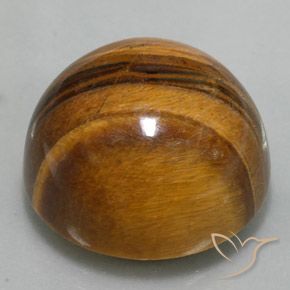 Occhio di tigre Marrone medio naturale da 36.73 ct, Rotondo, Opaco