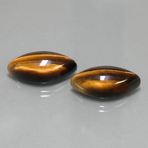 Tiger's eye naturale marrone da  ct, marchesa, opaco
