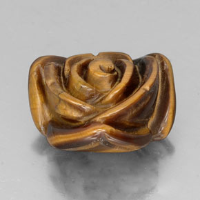 Tiger's eye naturale marrone da 11,36 ct, forma fantasia, opaco