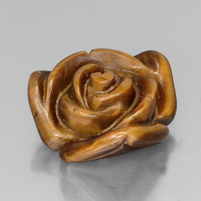 Tiger's eye naturale marrone da 10,20 ct, forma fantasia, opaco