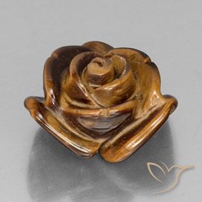 Occhio di tigre Caramello Marrone naturale da 11.30 ct, Taglio a fantasia, Opaco