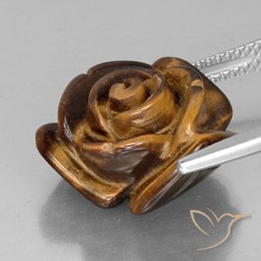 Occhio di tigre Caramello Marrone naturale da 11.30 ct, Taglio a fantasia, Opaco
