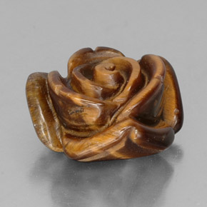 Occhio di tigre Marrone rossastro naturale da 12.11 ct, Forma fantasia, Opaco