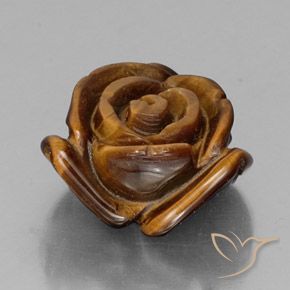 Occhio di tigre Marrone rossastro naturale da 11.38 ct, Taglio a fantasia, Opaco