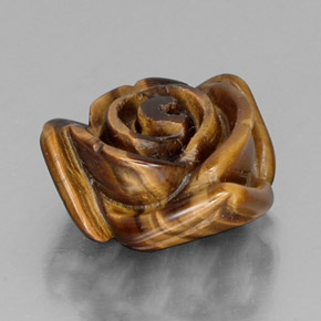 Tiger's eye naturale marrone da 11,61 ct, forma fantasia, opaco