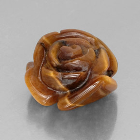 Tiger's eye naturale marrone da 10,22 ct, forma fantasia, opaco