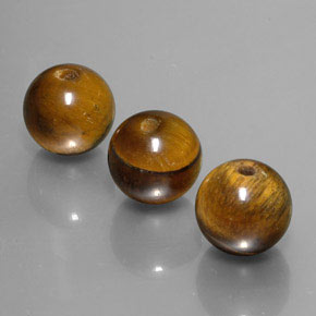 Tiger's eye naturale marrone da  ct, sfera / palla, opaco