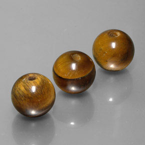 Tiger's eye naturale marrone da  ct, sfera / palla, opaco