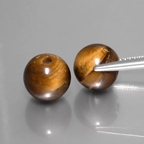 Tiger's eye naturale marrone da  ct, sfera / palla, opaco