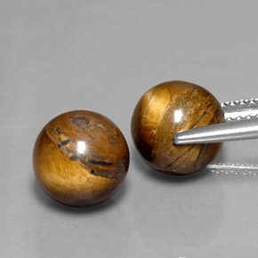 Tiger's eye naturale marrone da  ct, sfera / palla, opaco