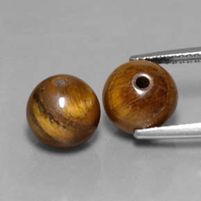 Tiger's eye naturale marrone da  ct, sfera / palla, opaco