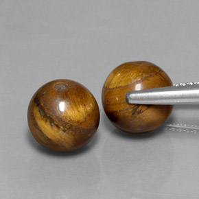 Tiger's eye naturale marrone da  ct, sfera / palla, opaco