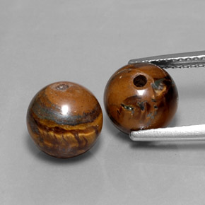 Tiger's eye naturale marrone da  ct, sfera / palla, opaco