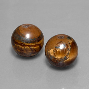 Tiger's eye naturale marrone da  ct, sfera / palla, opaco