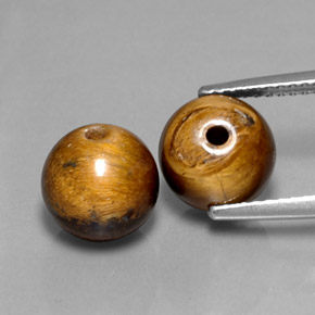 Tiger's eye naturale marrone da  ct, sfera / palla, opaco