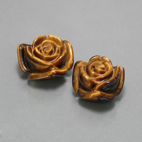 Tiger's eye naturale marrone da  ct, forma fantasia, opaco