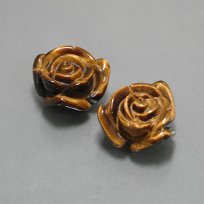 Tiger's eye naturale marrone da 23,41 ct, forma fantasia, opaco