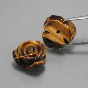 Tiger's eye naturale marrone da 23,41 ct, forma fantasia, opaco