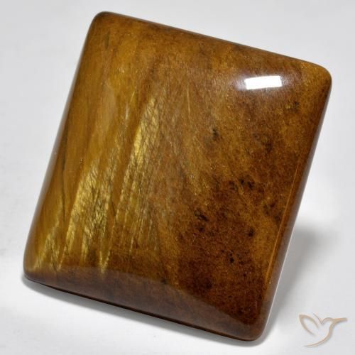 Occhio di tigre Marrone rossastro naturale da 60.32 ct, Taglio a baguette, Opaco