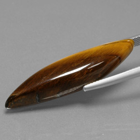 Occhio di tigre Oro Marrone naturale da 20.07 ct, Forma fantasia, Opaco