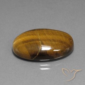 Occhio di tigre Marrone caldo naturale da 20.16 ct, Ovale, Opaco