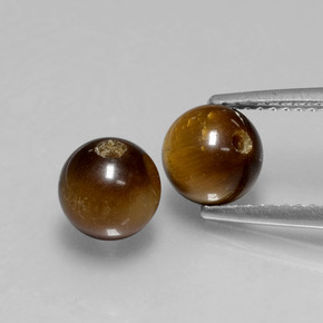 Tiger's eye naturale marrone da  ct, sfera / palla, opaco