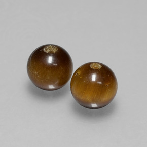 Tiger's eye naturale marrone da  ct, sfera / palla, opaco