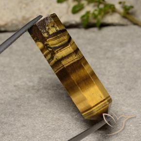 Occhio di tigre Marrone caldo naturale da 21.64 ct, Taglio a fantasia, Opaco