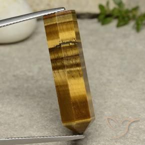 Occhio di tigre Marrone caldo naturale da 20.39 ct, Taglio a fantasia, Opaco