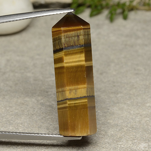 Occhio di tigre Marrone caldo naturale da 21.18 ct, Forma fantasia, Opaco