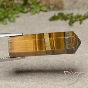 Occhio di tigre Marrone chiaro naturale da 21.30 ct, Taglio a fantasia, Opaco