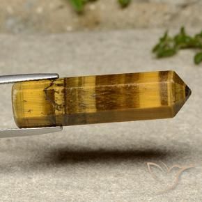 Occhio di tigre Marrone giallastro naturale da 22.34 ct, Taglio a fantasia, Opaco