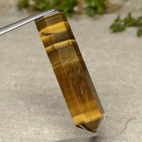 Occhio di tigre Marrone dorato naturale da 23.11 ct, Taglio a fantasia, Opaco