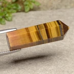 Tiger's eye naturale marrone da 18,73 ct, forma fantasia, opaco