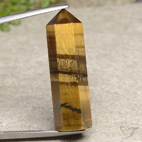Occhio di tigre Marrone dorato naturale da 20.59 ct, Taglio a fantasia, Opaco