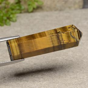 Tiger's eye naturale marrone da 24,72 ct, forma fantasia, opaco